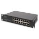 8. Digitus Przełącznik Gigabit Ethernet 10", 16-portowy, niezarządzalny