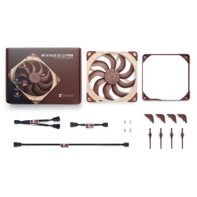3. Wentylator Noctua NF-A14x25 G2 LS-PWM Lüfter - 140mm