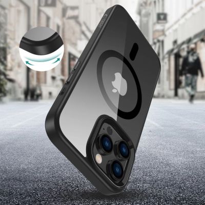 3. Etui Tech-Protect MagMat MagSafe na iPhone 16 Pro Max - przezroczyste