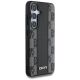 4. Etui DKNY Leather Checkered Pattern MagSafe do Samsung Galaxy S25 czarny