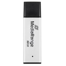 MediaRange MR1900 pamięć USB 32 GB USB Typu-A 3.2 Gen 1 (3.1 Gen 1) Czarny, Srebrny