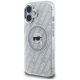 2. Etui Karl Lagerfeld IML Karl Head Logo MagSafe na iPhone 16 - szare