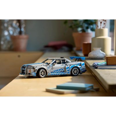 24. LEGO Technic 42210 Samochód Nissan Skyline GT-R (R34) z filmu Za szybcy, za wściekli