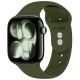Pasek Tech-Protect Silicone na Apple Watch 44 / 45 / 46 / 49 mm - zielony