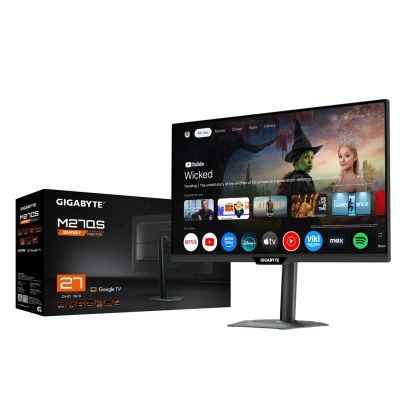6. GIGABYTE M27QS monitor komputerowy 68,6 cm (27") 2560 x 1440 px Quad HD LED Czarny