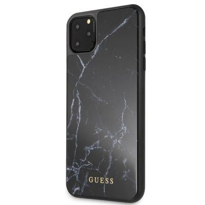 2. Etui Guess Marble na iPhone 11 Pro Max - czarne