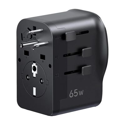 5. Adapter Ugreen S550 65W podróżny uniwersalny - czarny