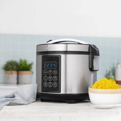 3. Tristar RK-6132 wielofunkcyjny garnek elektryczny 1,5 l 500 W Czarny, Stal nierdzewna