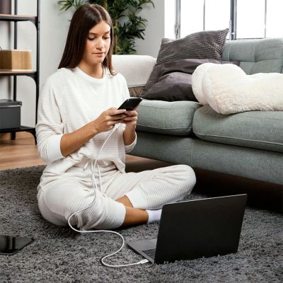 6. Kabel Kabel Tech-Protect Ultraboost Lite USB-C PD60W/3A 200 cm - szary