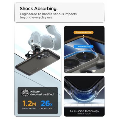 11. Etui Spigen Tough Armor Mag MagSafe na Samsung Galaxy S26 Ultra - szare