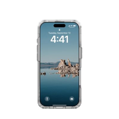 Urban Armor Gear Plyo pokrowiec na telefon komórkowy 16 cm (6.3") Srebrny, Przezroczysty
