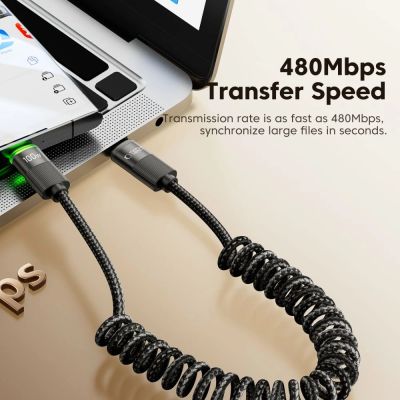5. Kabel Tech-Protect UB20T Ultraboost USB Typ-C PD100W/5A 180cm - czarny