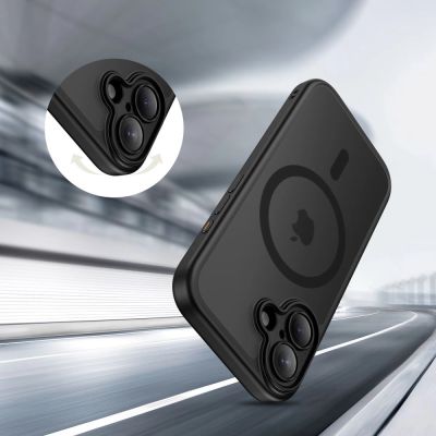 5. Etui Tech-Protect Magpeak Magsafe CC na iPhone 17 - czarny mat
