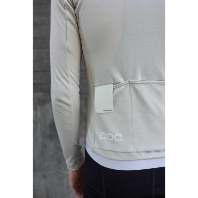 4. Bluza rowerowa POC M's Thermal Lite LS Jersey beżowy
