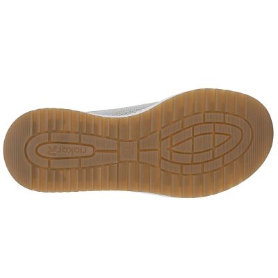 5. Półbuty damskie na podwyższeniu beżowe Rieker L5854-62