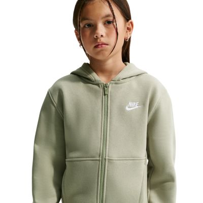 3. Bluza dla dzieci Nike Sportswear Club Fleece jasnozielona FD3004 304