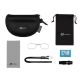 5. Okulary rowerowe Rockbros 10141 fotochromowe UV400 - czerwone