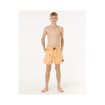 4. Boardshorty RIP CURL Offset Volley - Boy pomarańczowy
