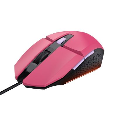 3. Mysz gamingowa TRUST FELOX GAMING GXT109P Różowa