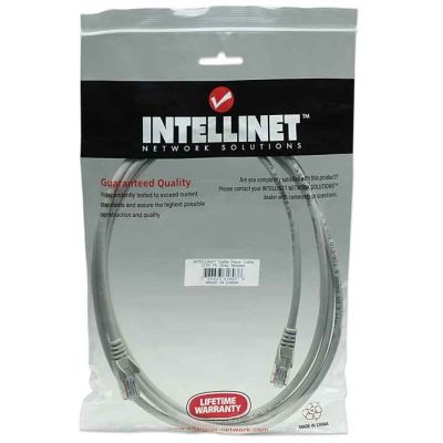 2. INTELLINET PATCHCORD CAT5E UTP 2M SZARY 100% MIEDŹ 318976
