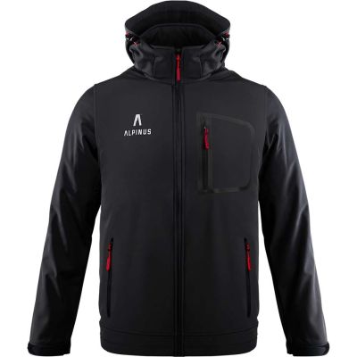 23. Kurtka Softshell Alpinus Stenshuvud czarna BR43371