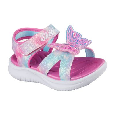 Skechers dziecięce sandały JUMPSTERS SANDAL BUTTERFLY BRITES 303109N PKMT