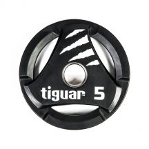Talerz olimpijski tiguar  PU 5 kg TI-WTPU00500