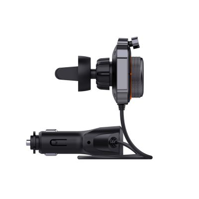 3. SAVIO TR-14 TRANSMITER SAMOCHODOWY FM Z BLUETOOTH I ŁADOWARKĄ,QUICK CHARGE 3.0 I POWER DELIVERY, RED. SZUMÓW