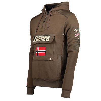 4. Bluza Geographical Norway Gymclass DB 054 M WW2487H/GN-Brown
