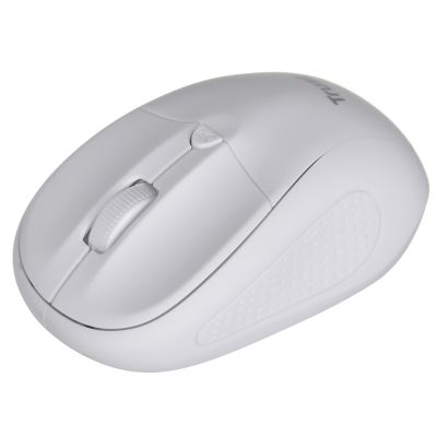 9. Mysz TRUST Primo Wireless Mouse matt white