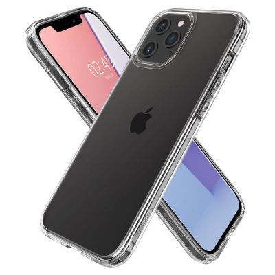 7. Etui Spigen Ultra Hybrid na iPhone 12 / iPhone 12 Pro - przezroczyste