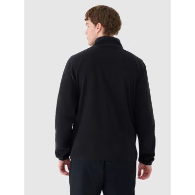 5. Polar ze stójką trekkingowy męski  4F 4FWSS25TFLEM304-20S