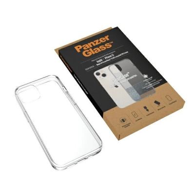 6. Etui PanzerGlass ClearCase antybakteryjne z certyfikatem Military Grade na iPhone 13 / 14 / 15 - przezroczyste