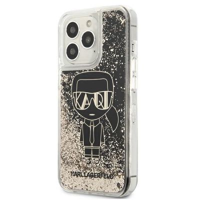2. Etui Karl Lagerfeld Liquid Glitter Gatsby na iPhone 13 Pro / iPhone 13 - czarne