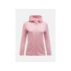 Bluza Peak Performance W Rider Tech Zip Hood różowy