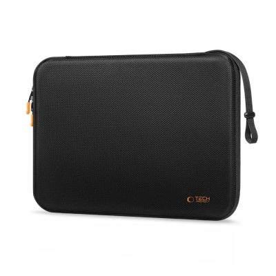 2. Etui Tech-Protect Hardpouch na laptopa 13-14 - czarno-pomarańczowe