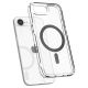 6. Etui Spigen Ultra Hybrid MagSafe na iPhone 16e / 17e Carbon Fiber - przezroczyste
