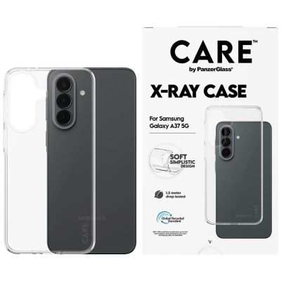 2. Etui CARE by PanzerGlass Fashion X-Ray na Samsung Galaxy A37 - przezroczyste