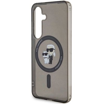 6. Etui Karl Lagerfeld IML Karl&Choupette MagSafe na Samsung Galaxy S24 - czarne