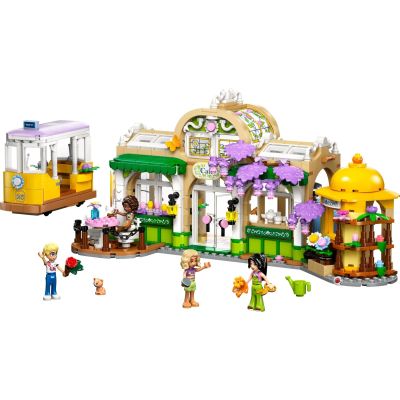 3. LEGO Friends 42671 Zielona kawiarnia i kwiaciarnia