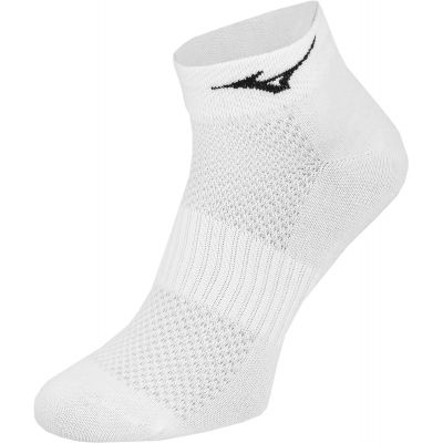 Skarpety biegowe Mizuno Training Mid 3pak 67XUU95099 w kolorze białym i czarnym, za kostkę