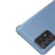 7. Clear View Case futerał etui z klapką Samsung Galaxy A73 niebieski