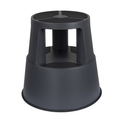 2. Wedo 212 312 taboret ze schodkiem Polipropylen (PP), Termoplastyczny elastomer Antracyt