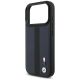 6. Etui BMW M Perforated Stripe Logo MagSafe na iPhone 17 Pro - granatowe