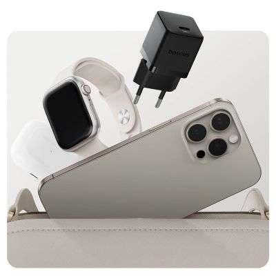 7. Ładowarka sieciowa Baseus Palm 20W USB-C - czarna
