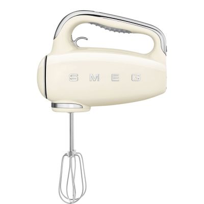 Mikser ręczny Smeg HMF01CREU w kremie w stylu retro z lat 50.