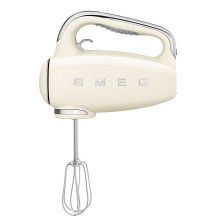 Mikser ręczny Smeg HMF01CREU w kremie w stylu retro z lat 50.