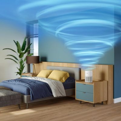 21. Philips AC0920/10 oczyszczacz powietrza 65 m2 49 dB 21 W Biały