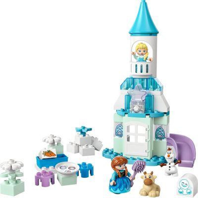 3. LEGO DUPLO 10455 ANNA AND ELSA'S FROZEN CASTLE PLEGO ARTY