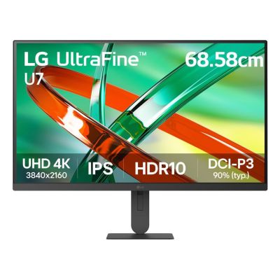 LG 27U710B-B monitor komputerowy 68,6 cm (27") 3840 x 2160 px 4K Ultra HD LCD Czarny